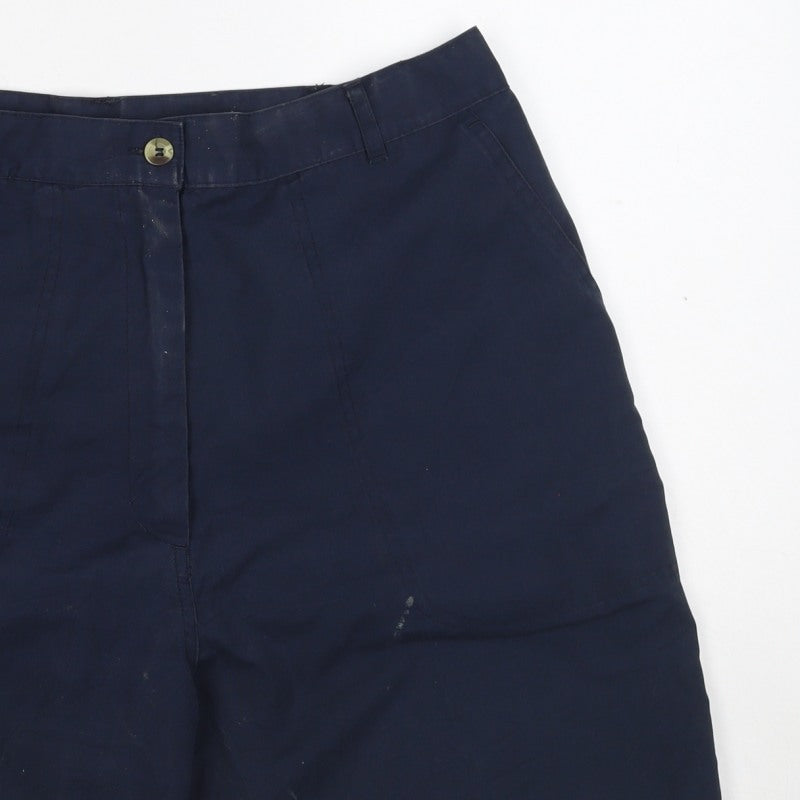 Regatta Women’s Navy Blue UK 16 Outdoor Hiking Shorts Cotton Stretch