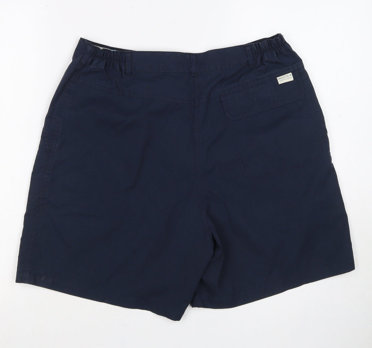 Regatta Women’s Navy Blue UK 16 Outdoor Hiking Shorts Cotton Stretch