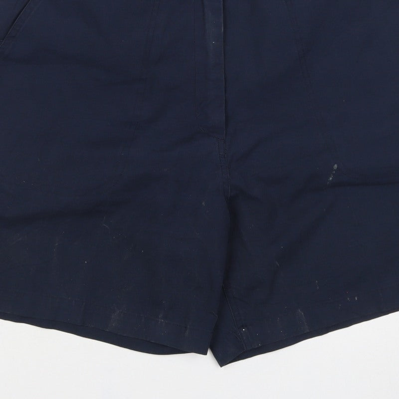 Regatta Women’s Navy Blue UK 16 Outdoor Hiking Shorts Cotton Stretch