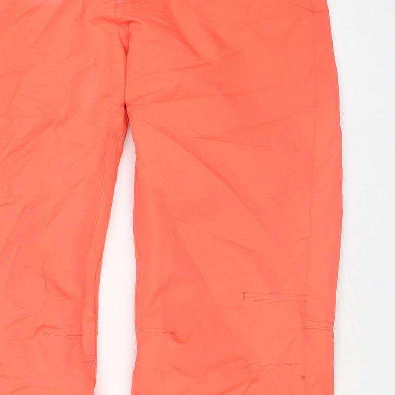 Roxy Women Orange XS Snow Pants Ski Trousers Regular Fit