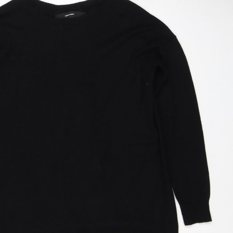 Vero Moda Women’s Black M Crew Neck Long Sleeve Knit Pullover Jumper