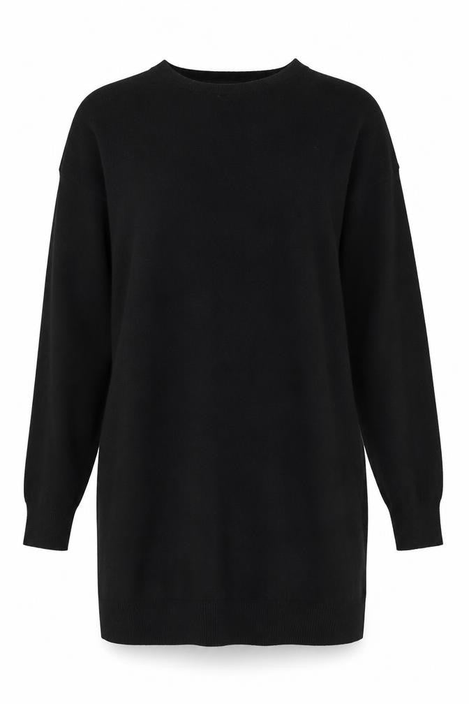 Vero Moda Women’s Black M Crew Neck Long Sleeve Knit Pullover Jumper