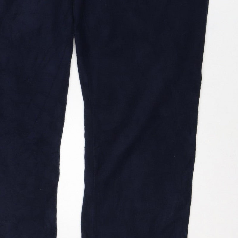 Marks and Spencer Men's Blue 2XL Short Track Pants Drawstring