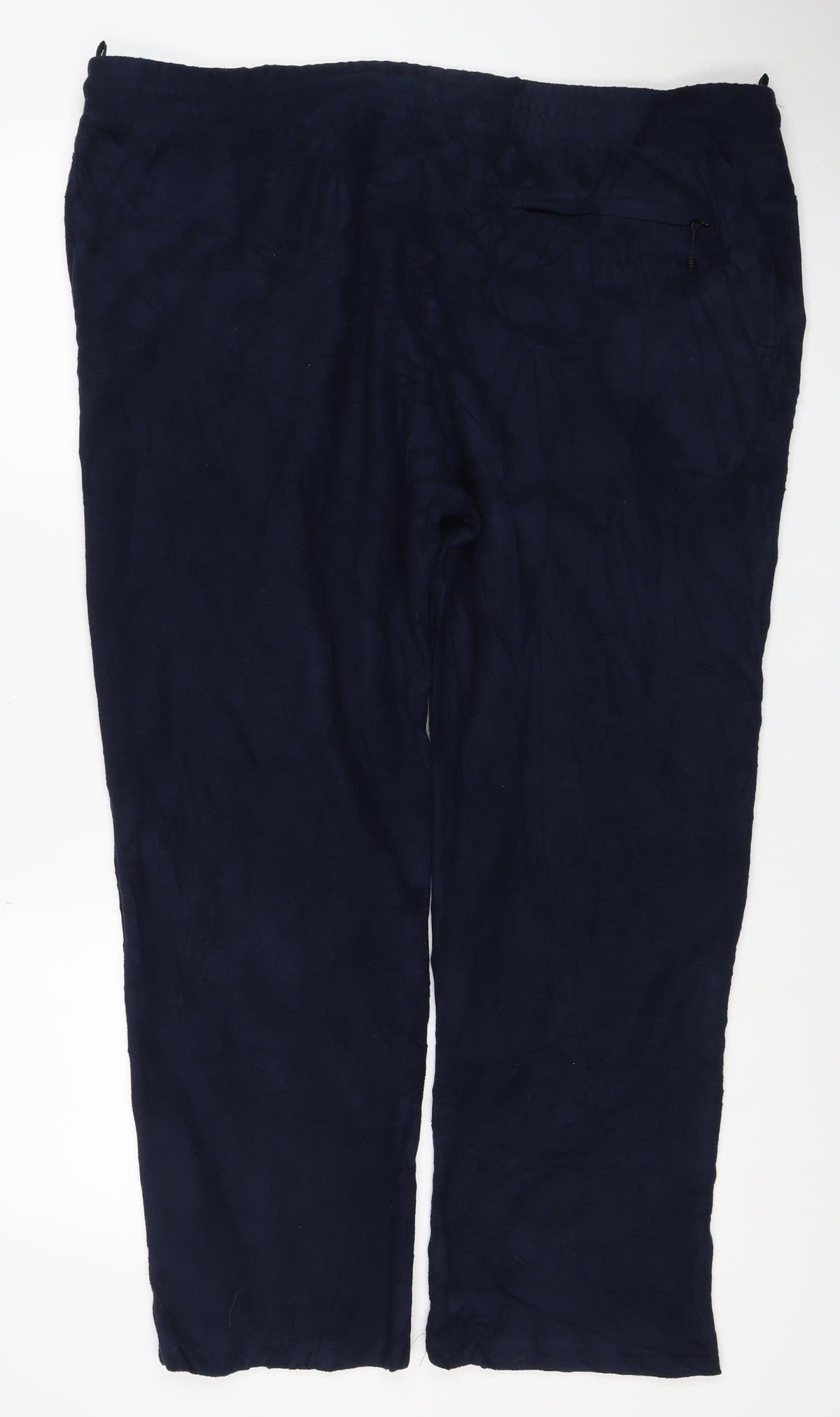 Marks and Spencer Men's Blue 2XL Short Track Pants Drawstring