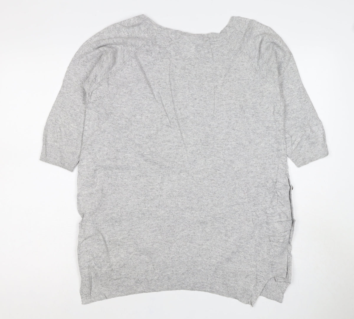 FatFace Women’s Grey Size 12 Button-Up Knit Long Sleeve Cardigan