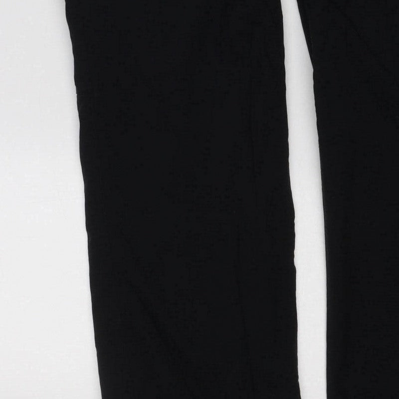 Craghoppers Women Black UK 14 Regular Walking Trousers Stretch Zip Pockets