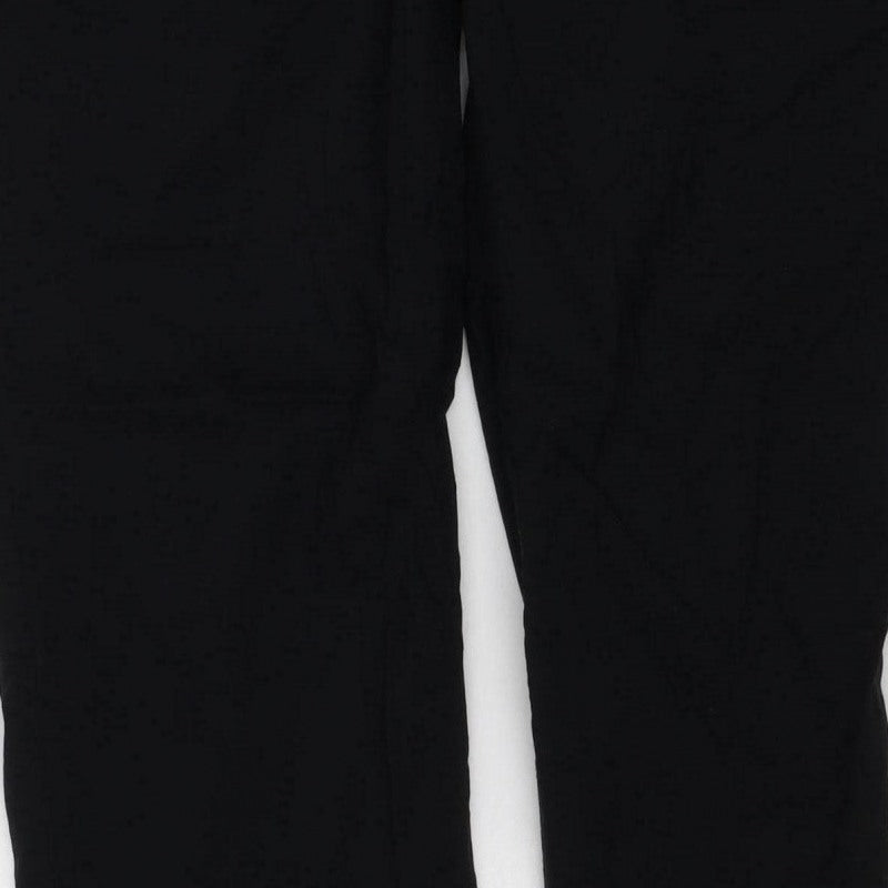 Craghoppers Women Black UK 14 Regular Walking Trousers Stretch Zip Pockets