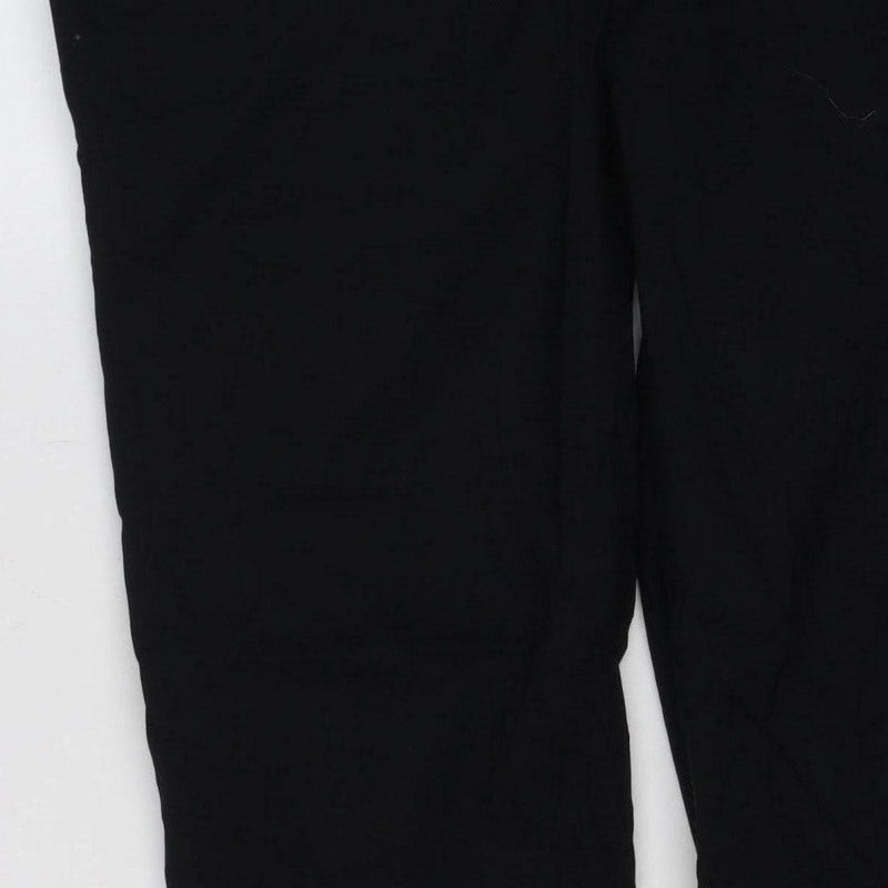 Craghoppers Women Black UK 14 Regular Walking Trousers Stretch Zip Pockets