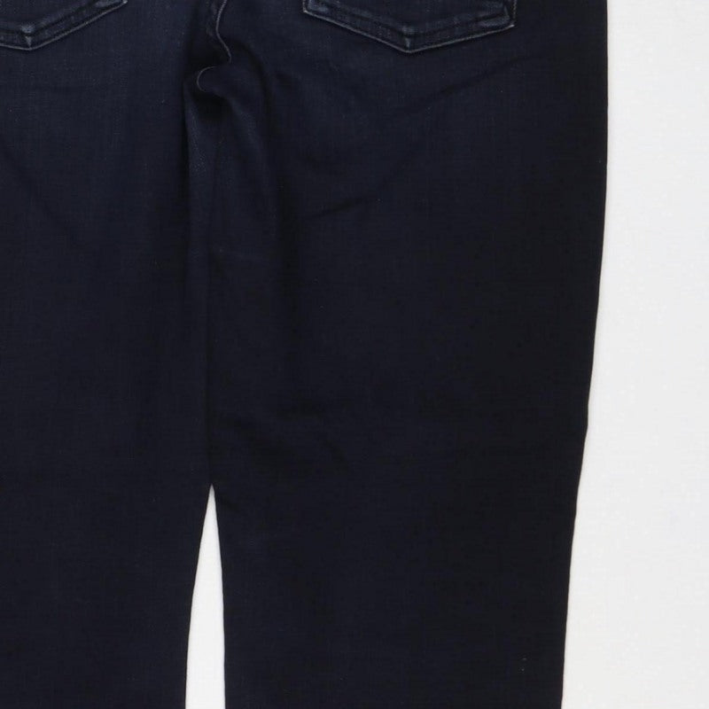 7 For All Mankind Women’s Blue Size 30 Slim Straight Stretch Jeans