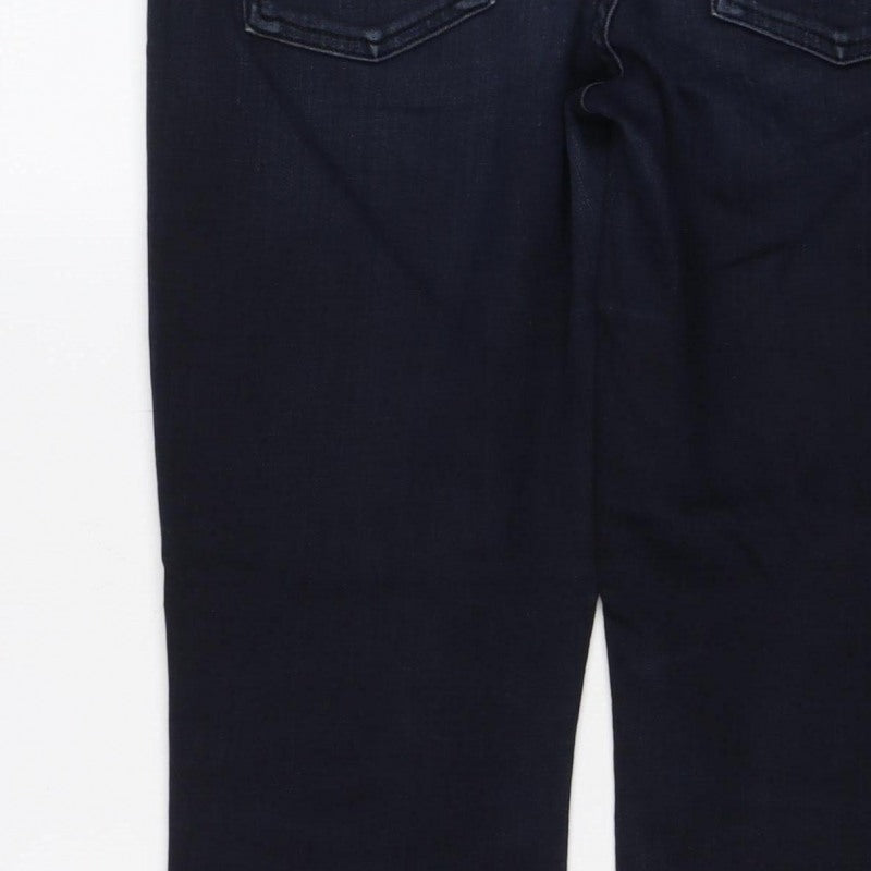 7 For All Mankind Women’s Blue Size 30 Slim Straight Stretch Jeans