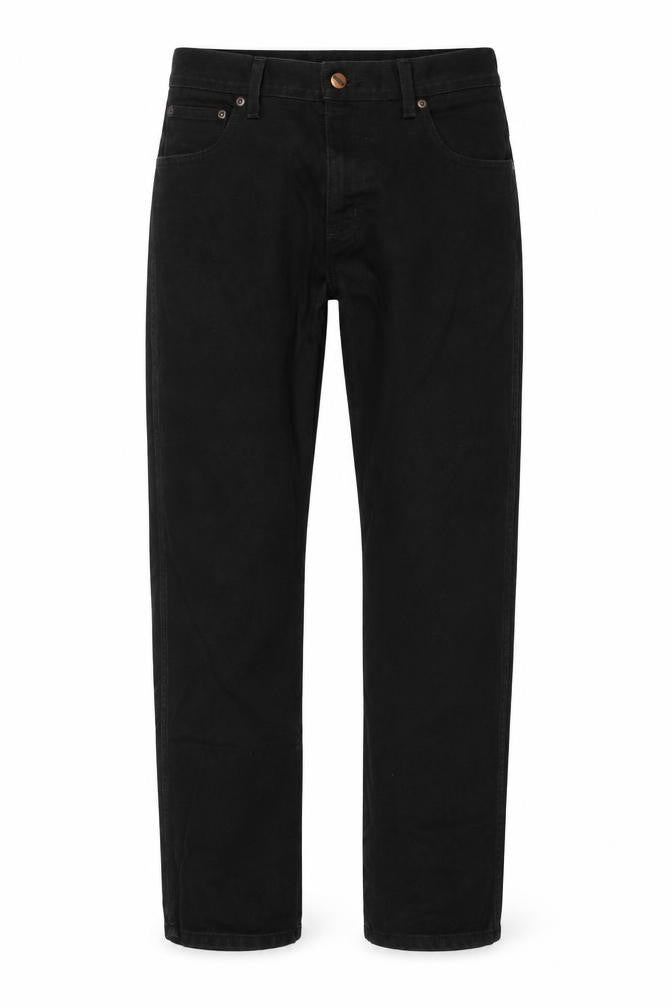 Wrangler Men’s Black W32 L30 Regular Fit Straight Stretch Jeans