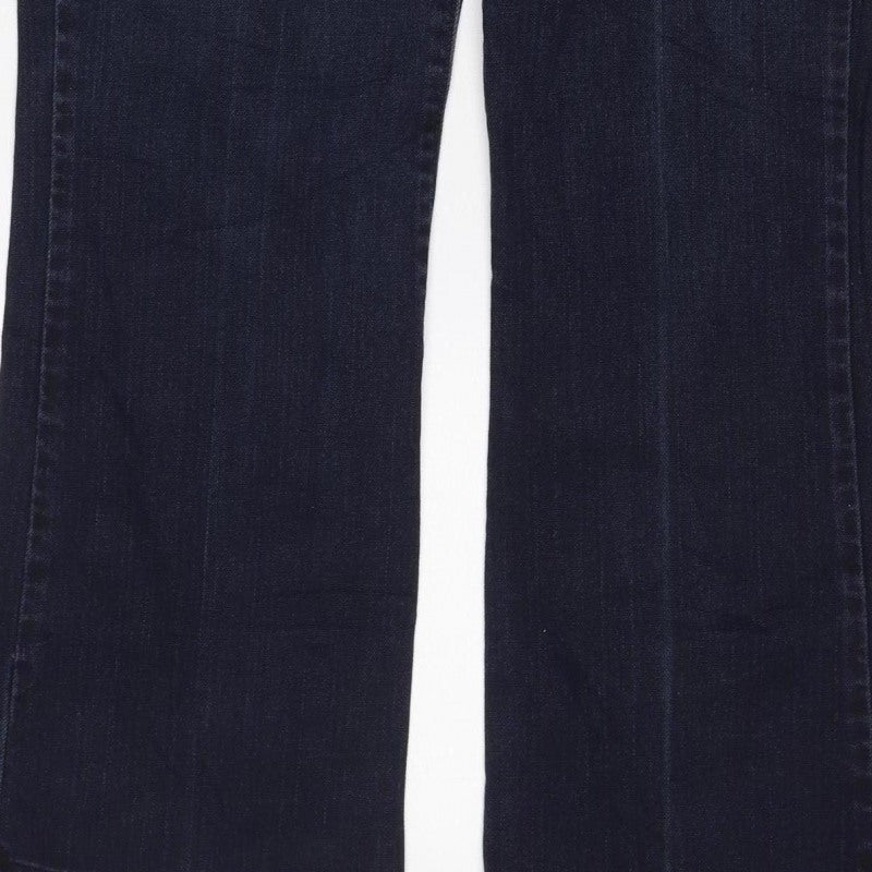 Levi's 515 Women's Blue UK 6 Regular Low Rise Bootcut Stretch Jeans