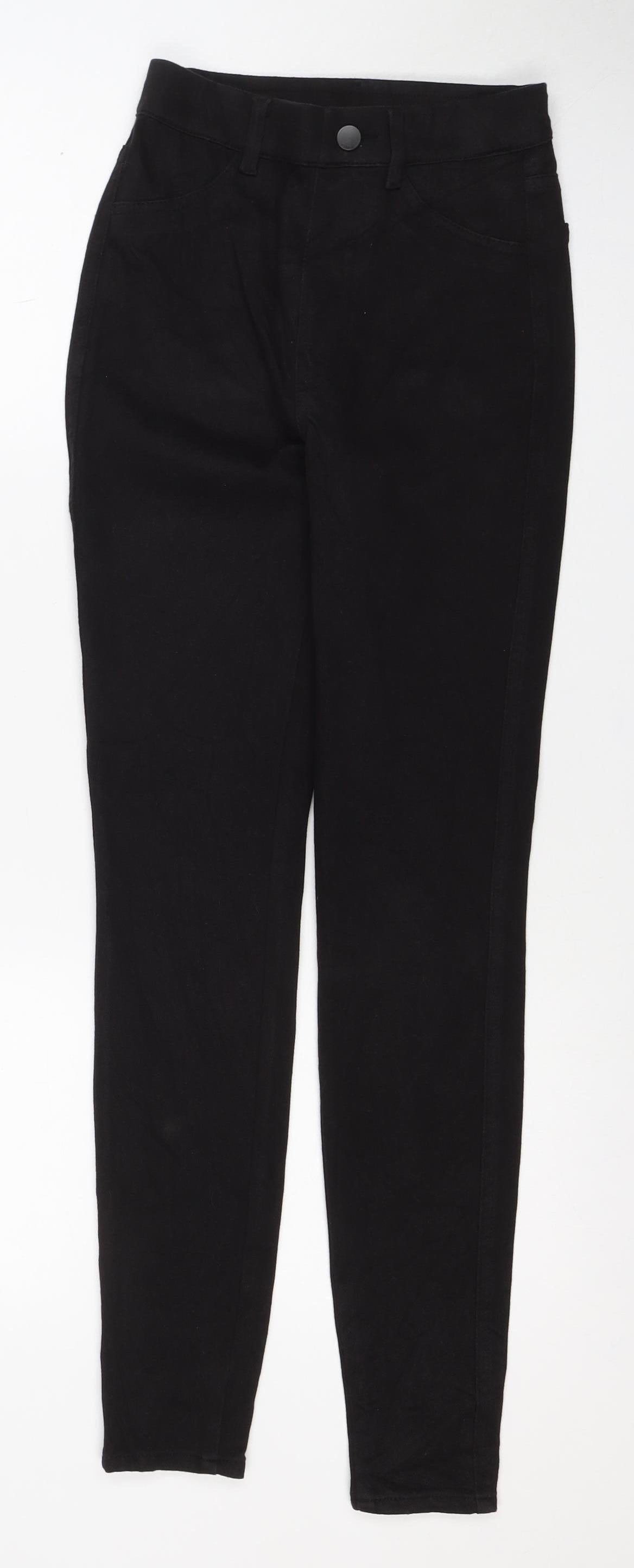 Uniqlo Women’s Black XS Heattech Skinny Stretch Thermal Jeans