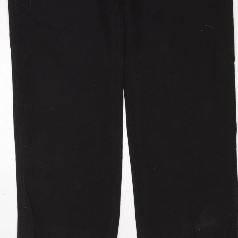 Next Women’s Black Size 32 Regular Straight Leg Tailored Trousers