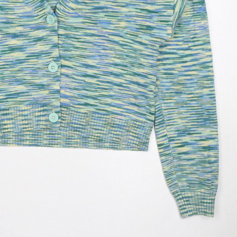 Hollister Women’s Multicoloured XS V-Neck Button Knit Cardigan