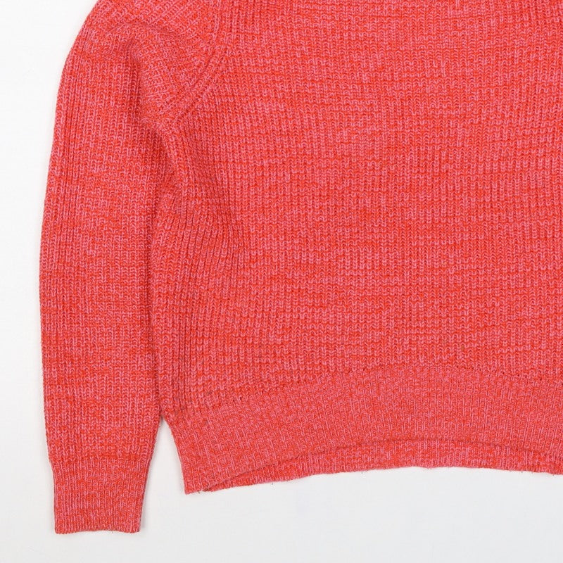 Vero Moda Women's Red S Crew Neck Knit Pullover Jumper