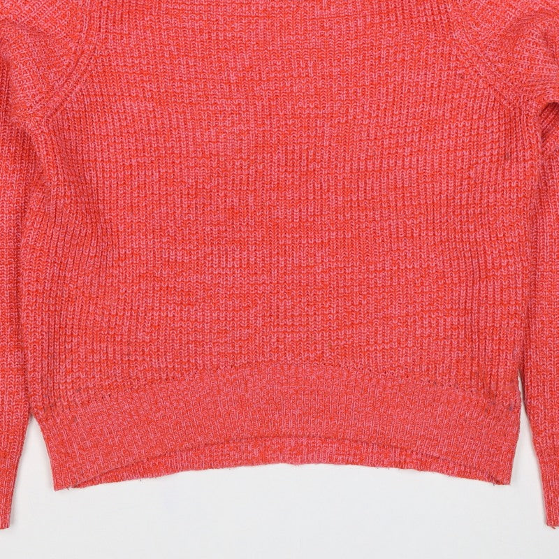 Vero Moda Women's Red S Crew Neck Knit Pullover Jumper