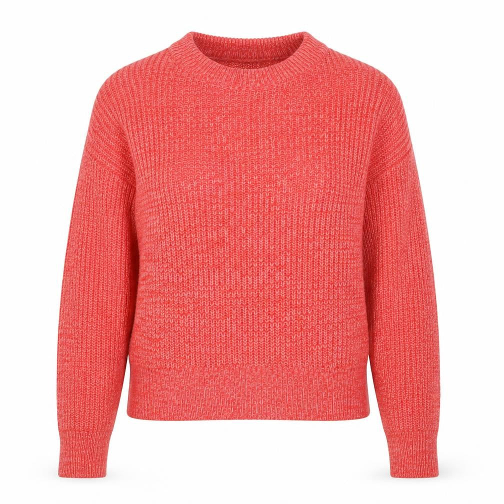 Vero Moda Women's Red S Crew Neck Knit Pullover Jumper