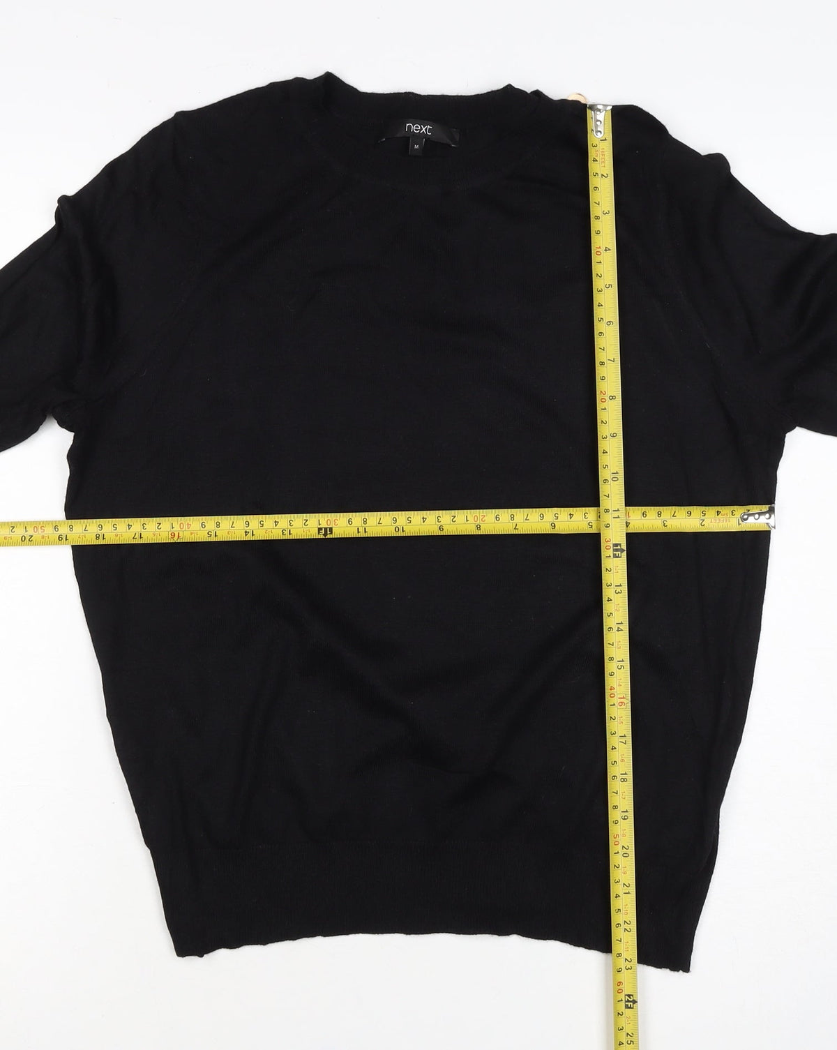 Next Women’s Black UK 12 Round Neck Long Sleeve Knit Jumper
