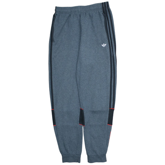 Adidas 90's 3 Stripes Casual Joggers / Sweatpants Large Grey TESTCLUB