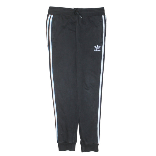 Adidas 90's 3 Stripes Casual Joggers / Sweatpants 28 Black TESTCLUB