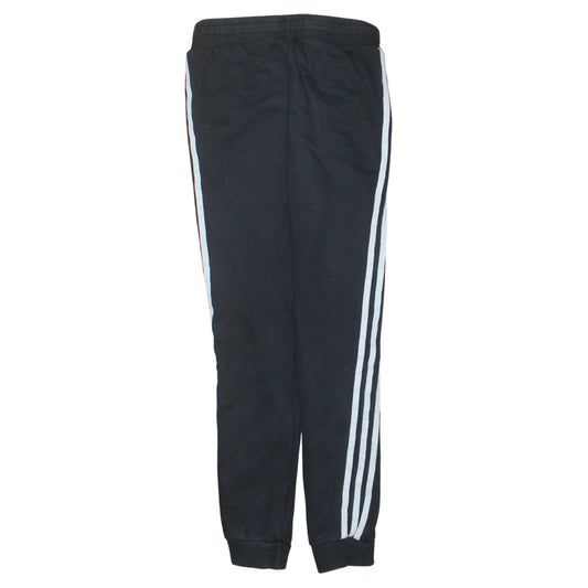 Adidas 90's 3 Stripes Casual Joggers / Sweatpants 24 Black TESTCLUB