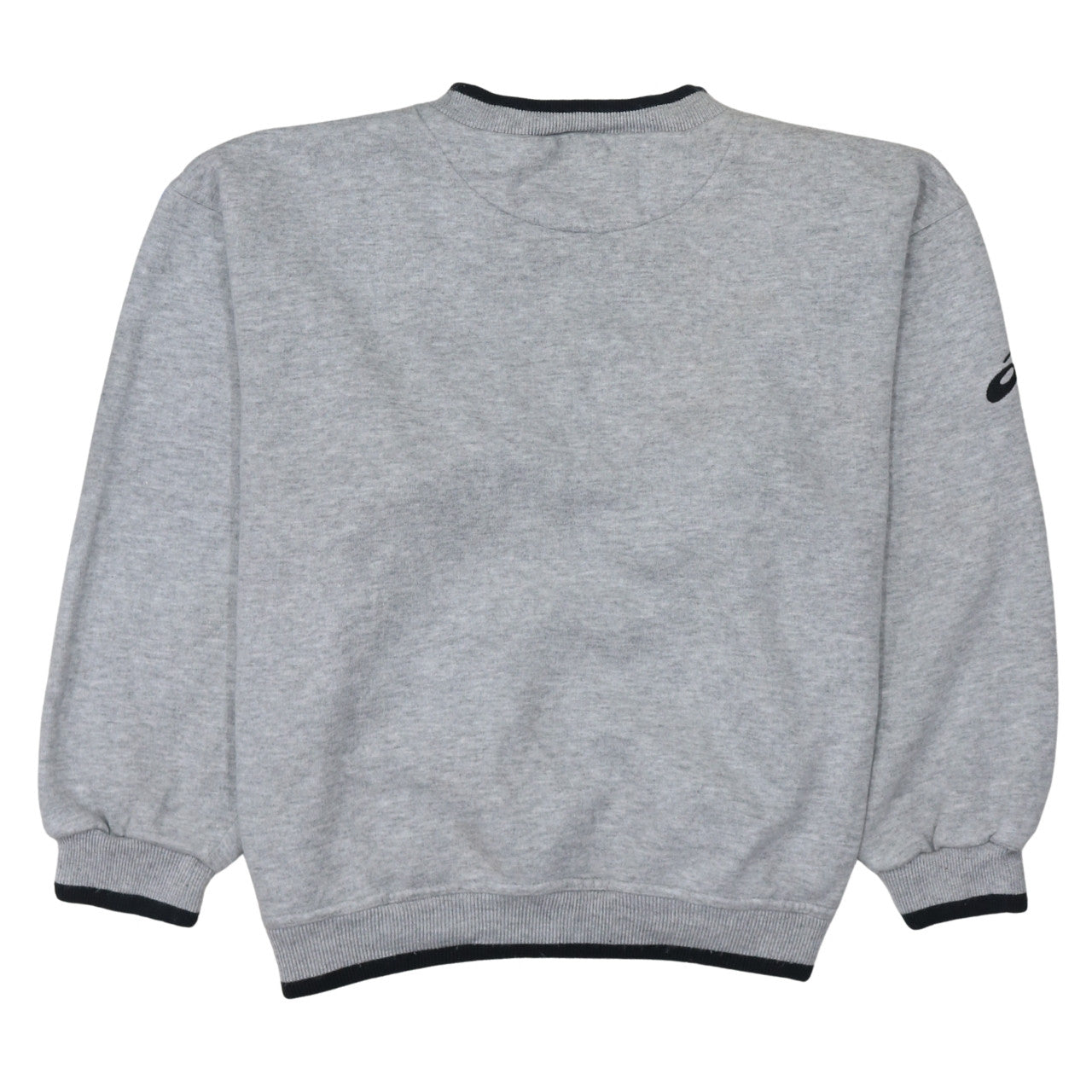 TEST DUP Aasics 90's Spellout Crew Neck Sweatshirt Large Grey TESTCLUB