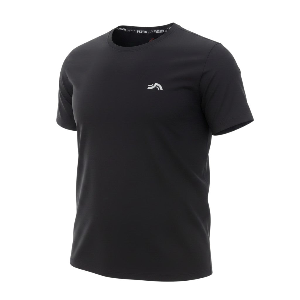 Additional view of Crivit Women's Black Short Sleeve Sports T-Shirt, size L
