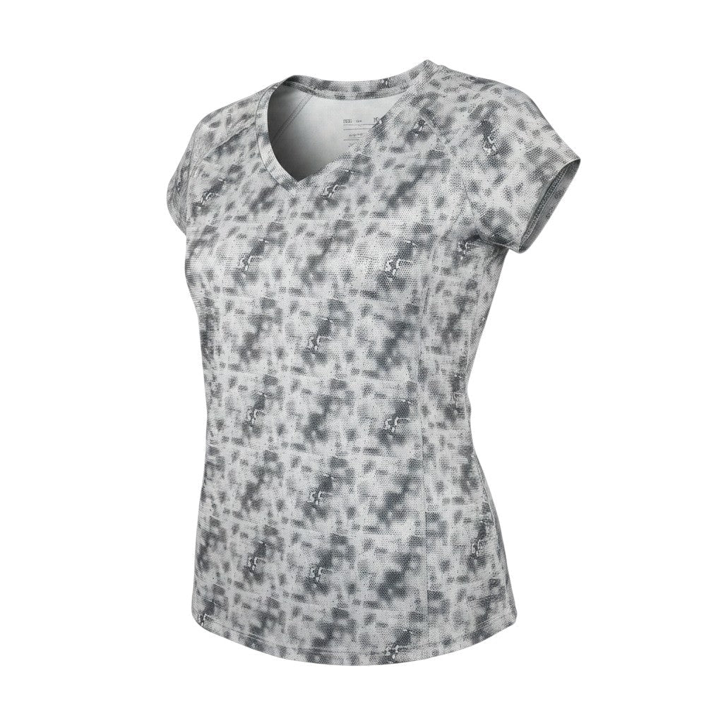 Crivit Womens Grey Camouflage  Basic T-Shirt