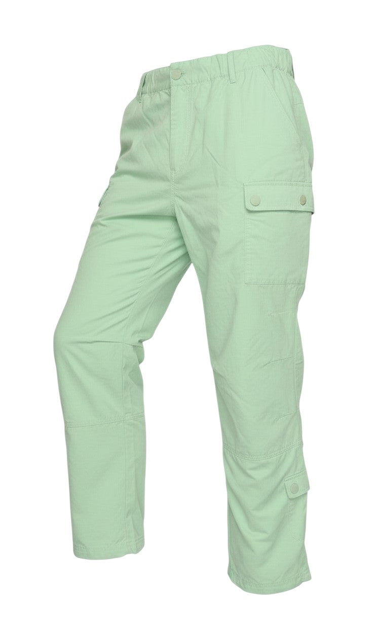 Marks & Spencer Women’s Green UK 16 Convertible Cargo Trousers Elastic Waist
