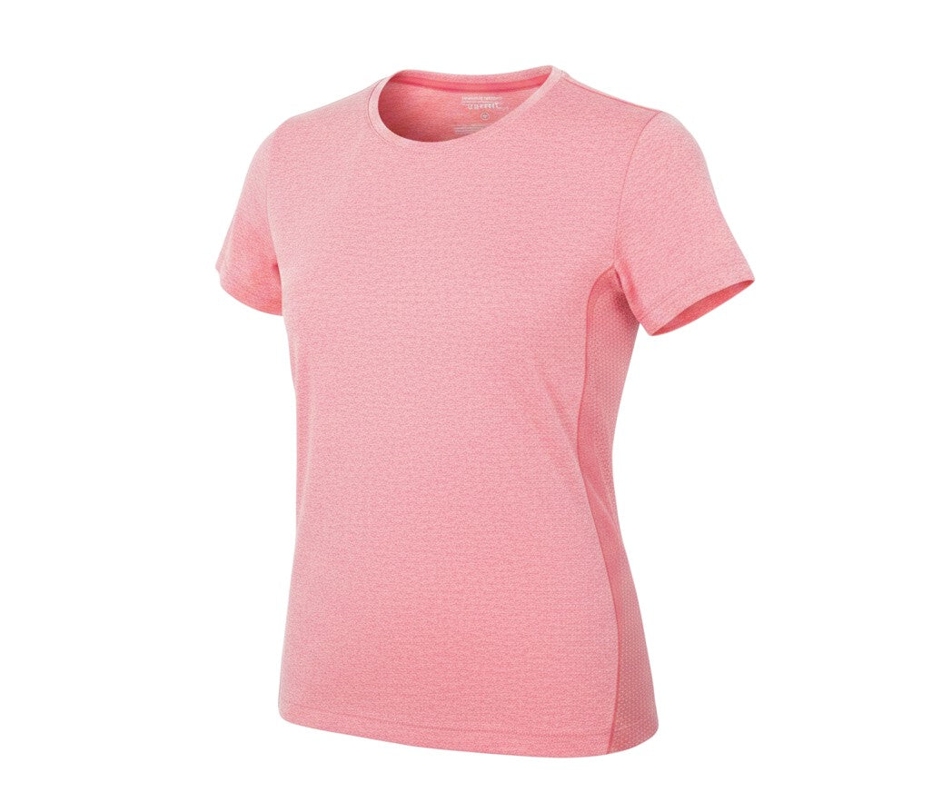 Dunnes Stores Womens Pink  Nylon Pullover T-Shirt Size M Crew Neck Pullover
