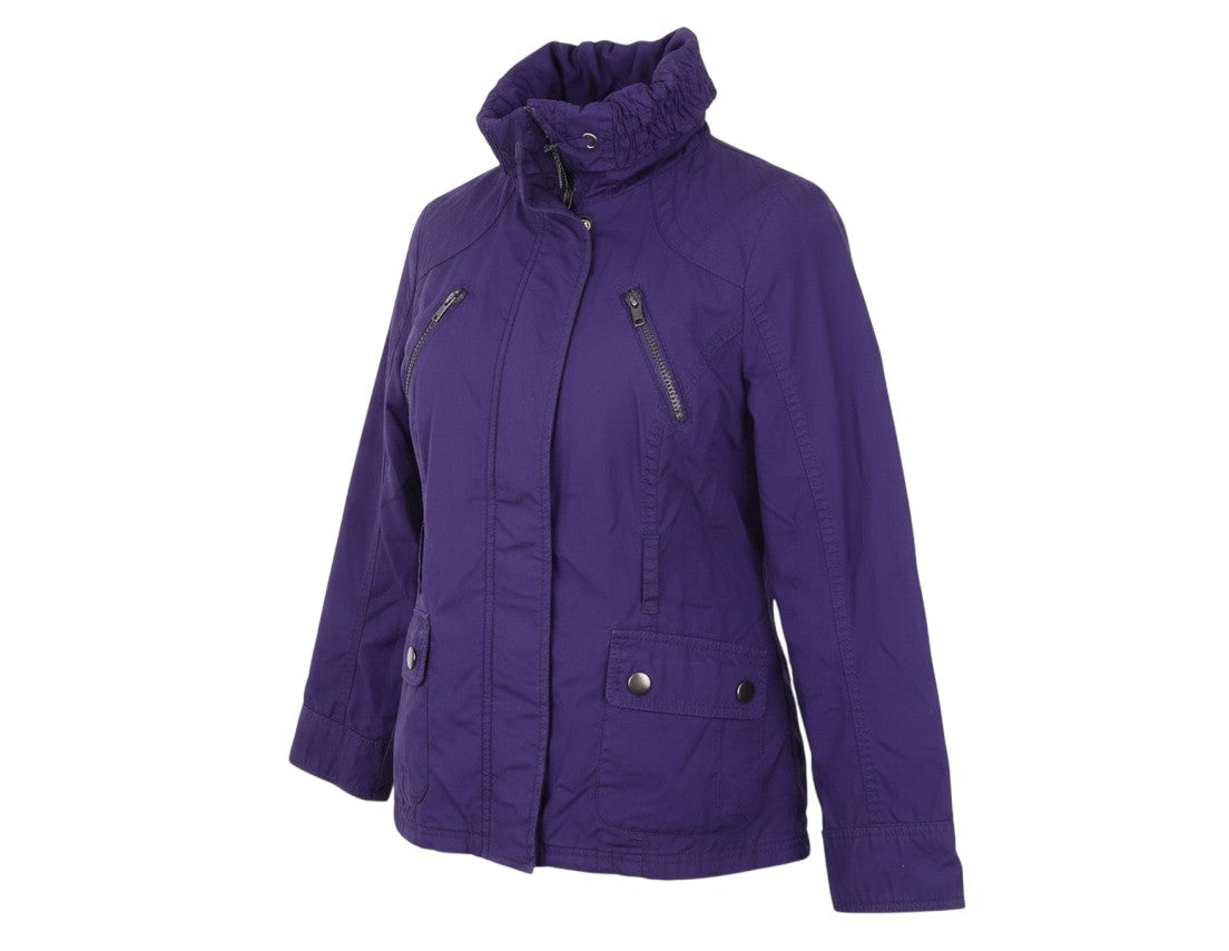 Marks & Spencer Women’s Purple Cotton Petite Jacket Size 8