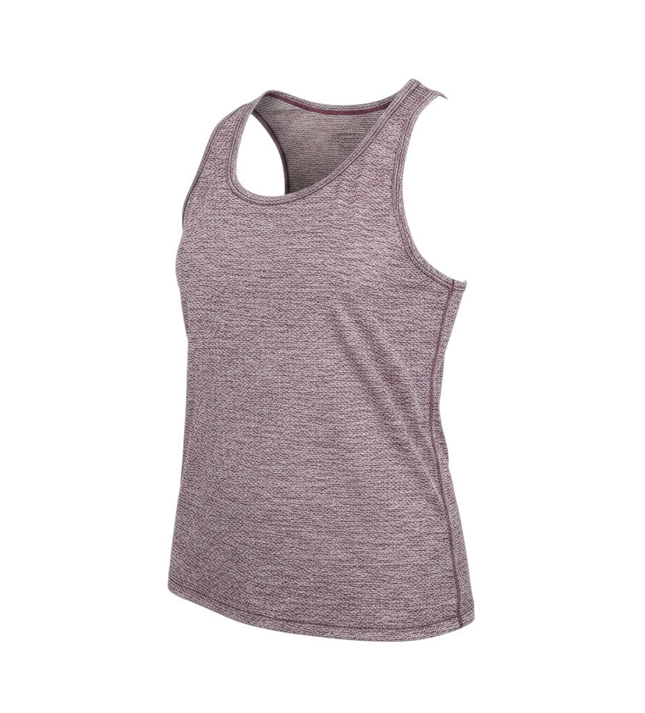 Dunnes Womens Purple Geometric 100% Polyester Basic Tank Size 8 Scoop Neck Pullover