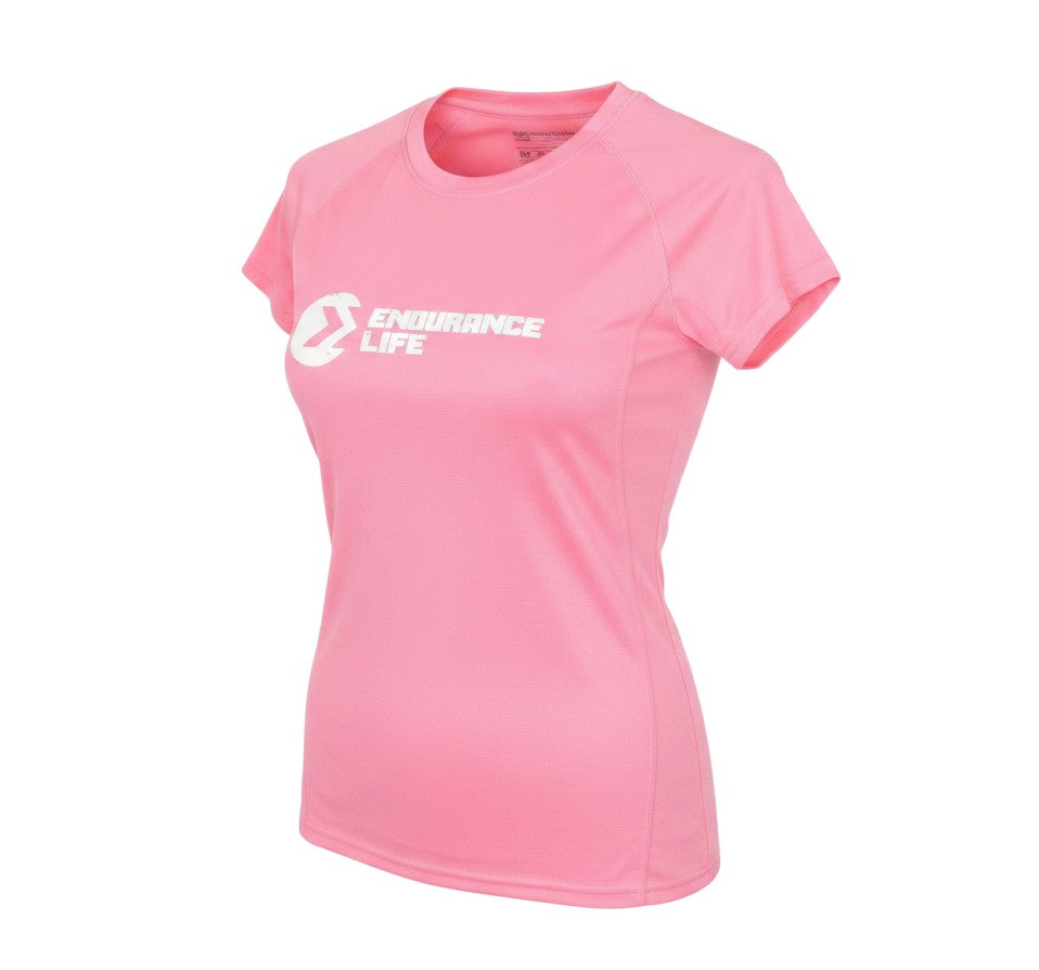 Roly Womens Pink   Basic T-Shirt Size 10