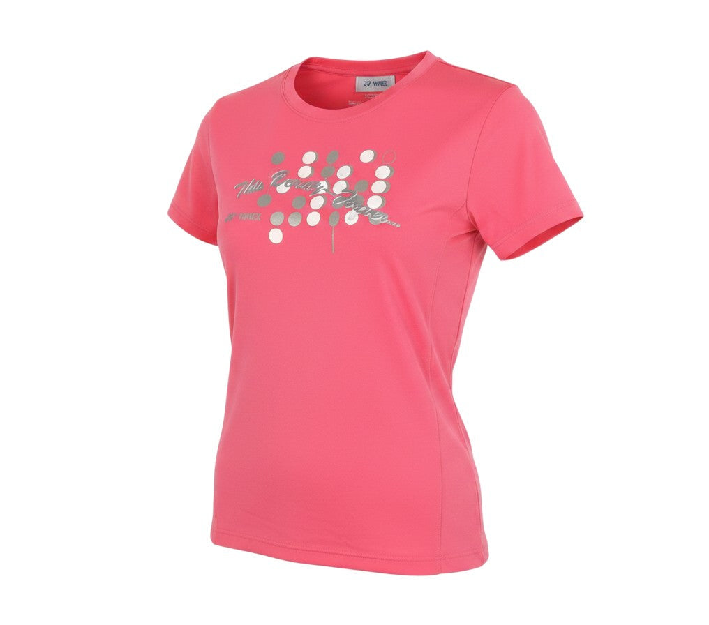 Additional view of Yonex Women's Pink T-Shirt, L, Sports Activewear