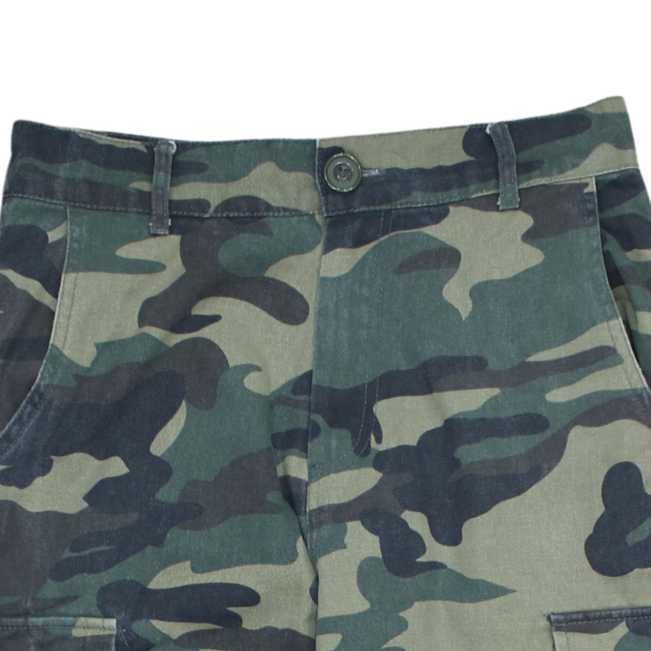 Active 90's Cargo Pockets Casual Joggers / Sweatpants Small Green  TESTCLUB